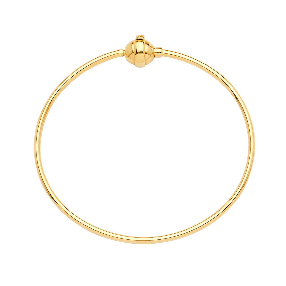 14KY Hollow Bangle for Mix & Match
