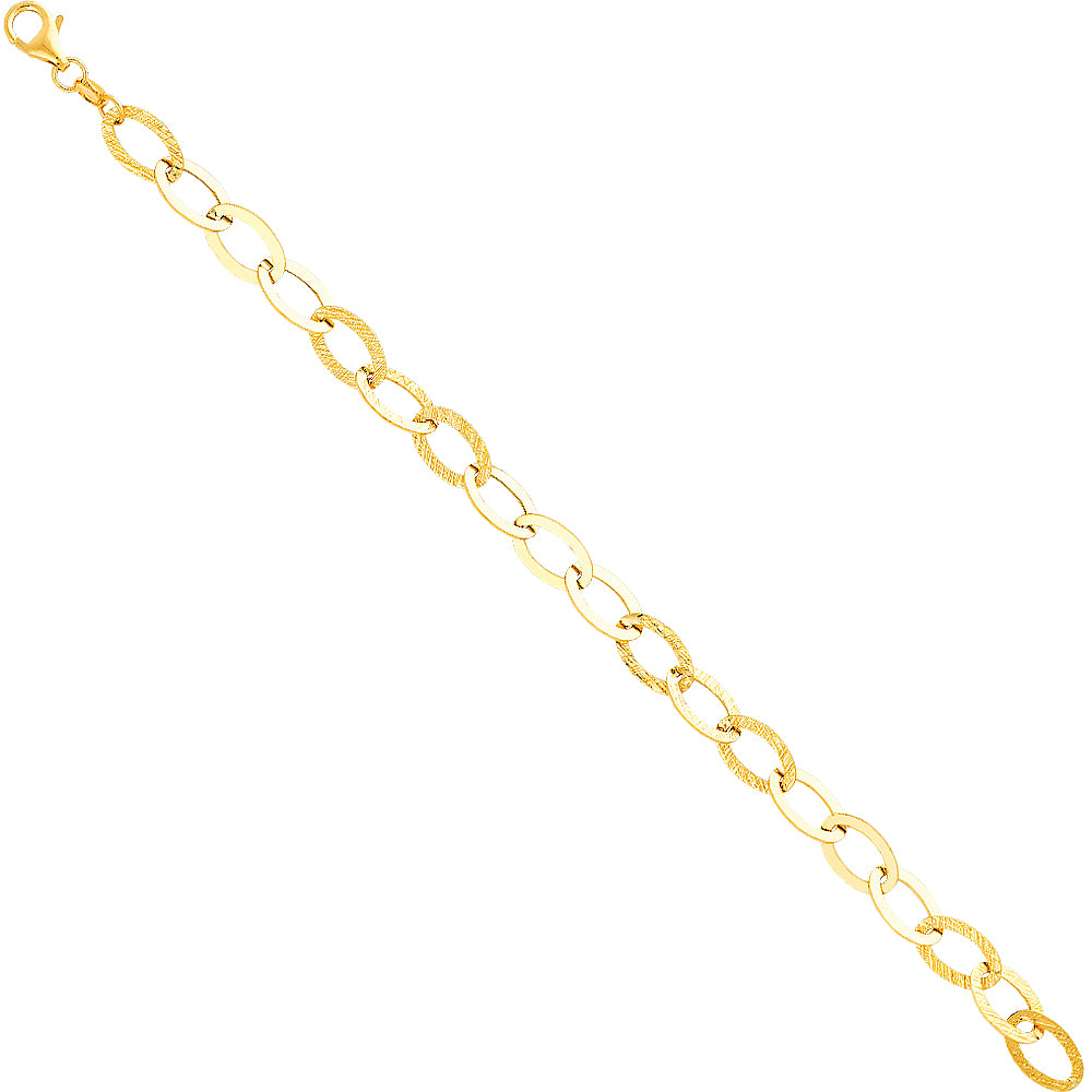 14KY LIGHT FANCY BRACELET
