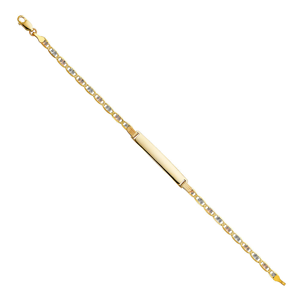 14K 100 VALENTINO 3C STAR DC ID BRACE