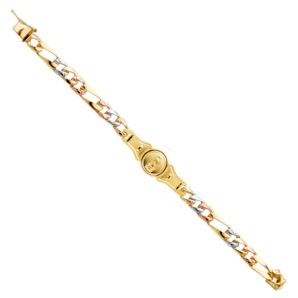 14K 3C STAMP NUG FIG LINK GLUPE ID BR