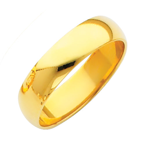 14KY 5MM PLAIN WED BAND