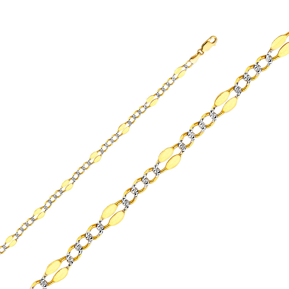 14K 080(4.8MM) STP FIG WP 3+1