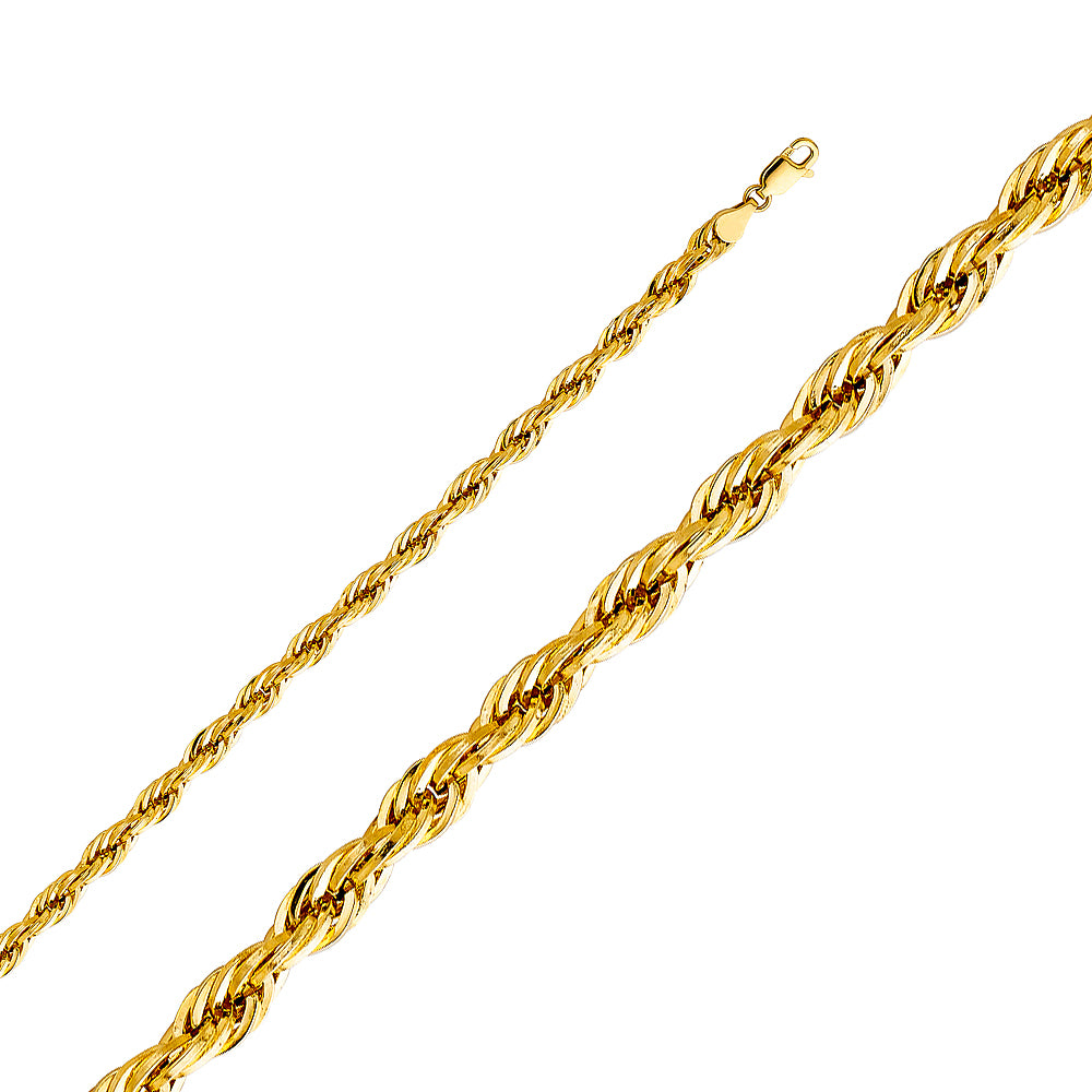 14KY 5MM XLIT HOL DC ROPE CHN