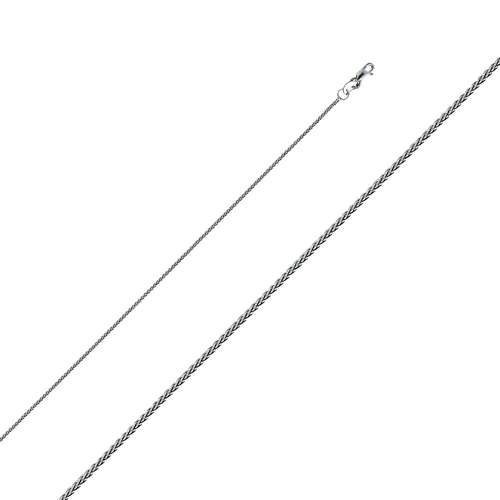 14KW 025(1.1MM) RD WHEAT CHAIN