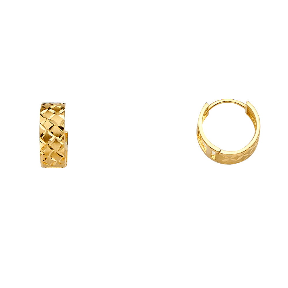 14KY Huggies Earring