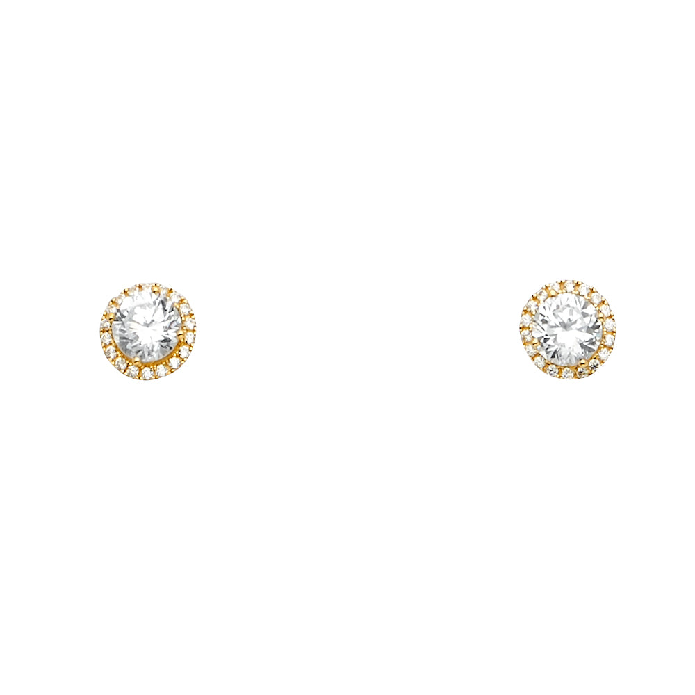14KY CZ Earring / Set