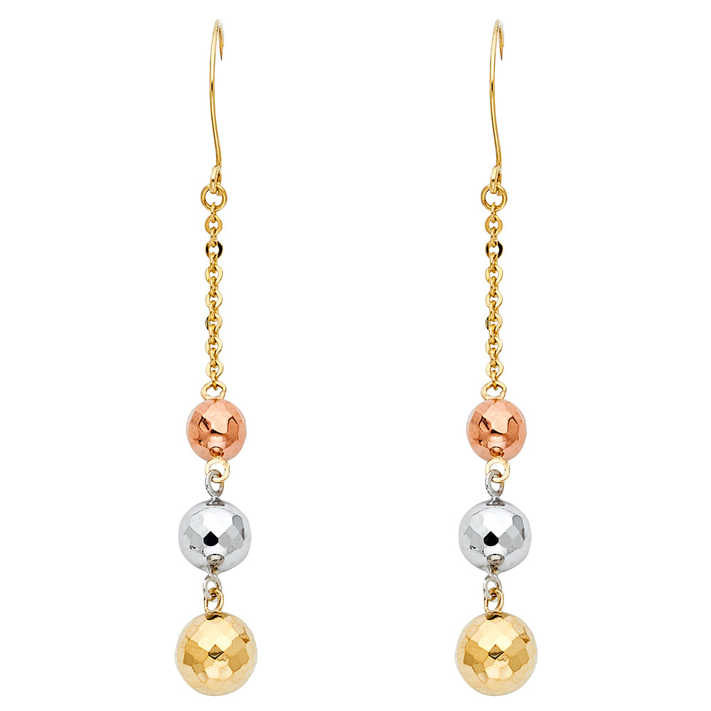 14K 3C 3 DISCO BALL HANG EAR