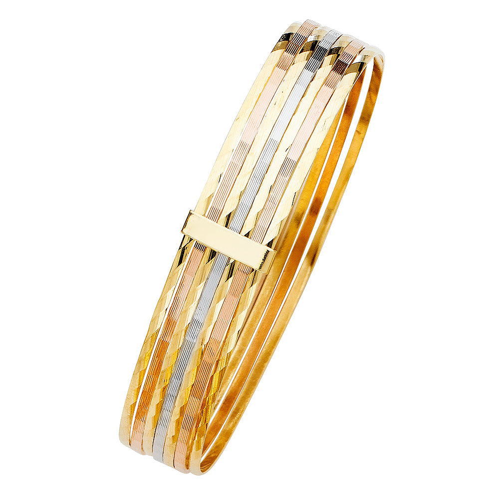 14K 3C 7DAYS BANGLE