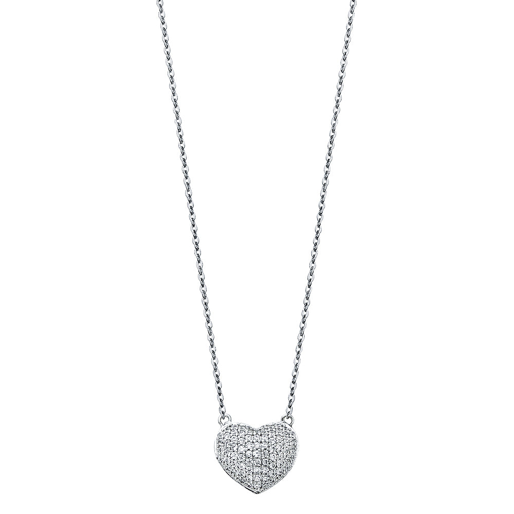 14KW HEART NECKLACE