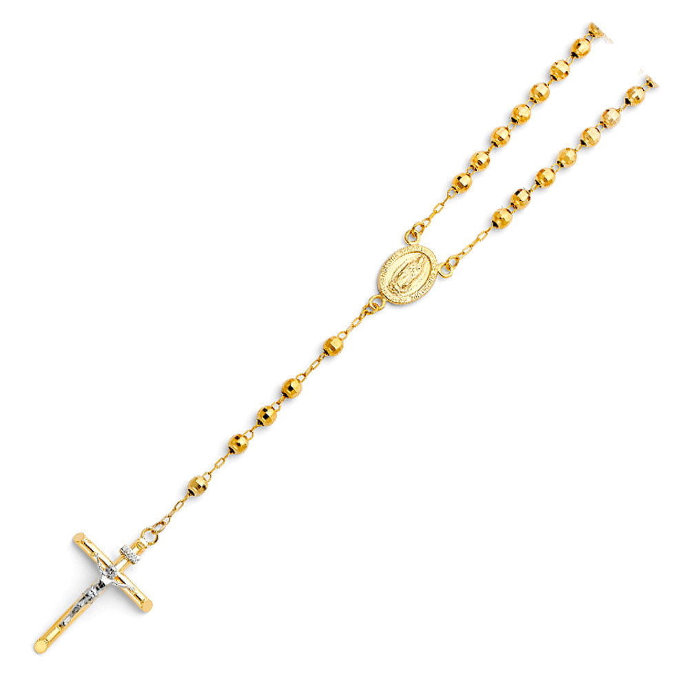 14KT REVERSIBLE OMEGA (4MM)