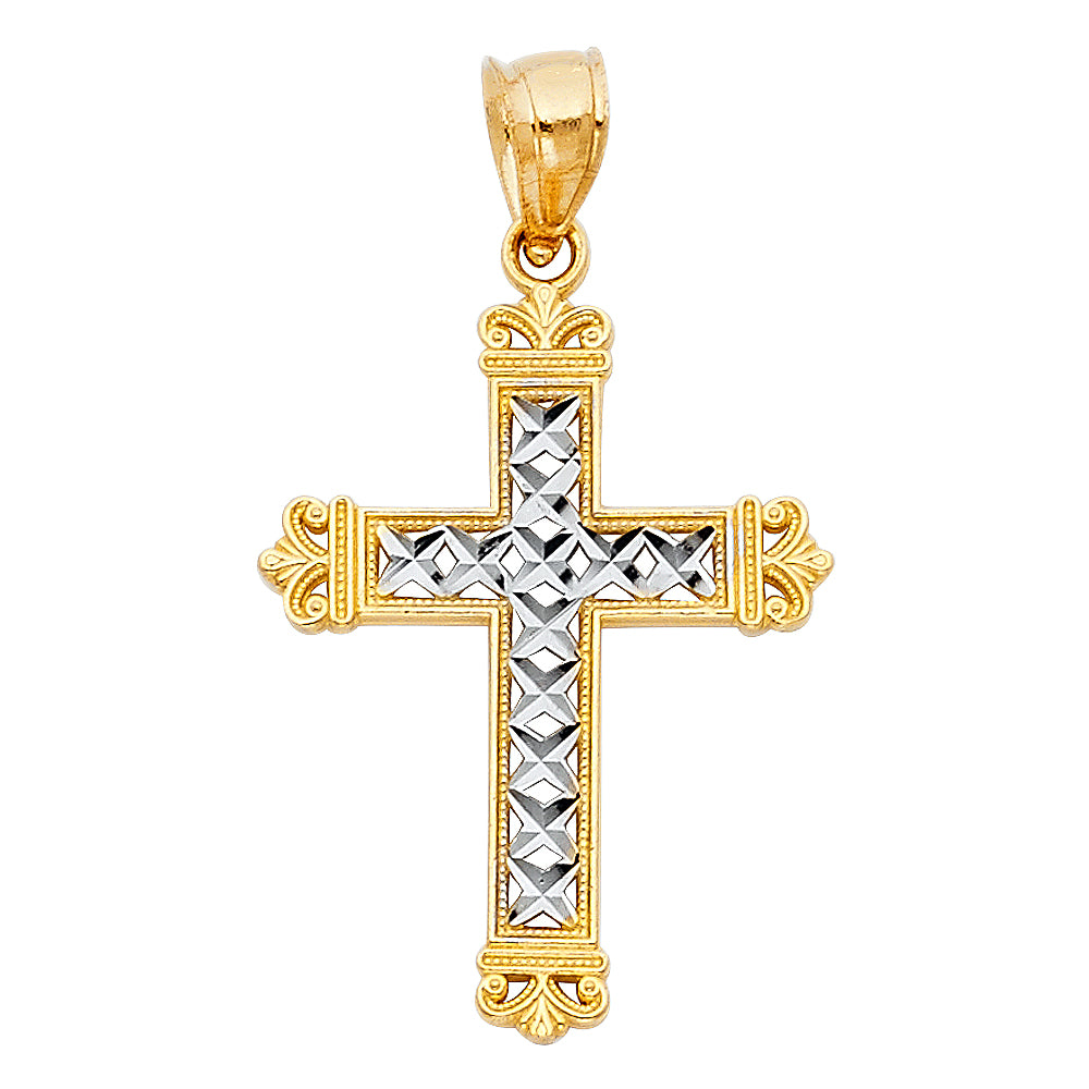 14K 2T DESIGN CROSS PEN (20X35MM)