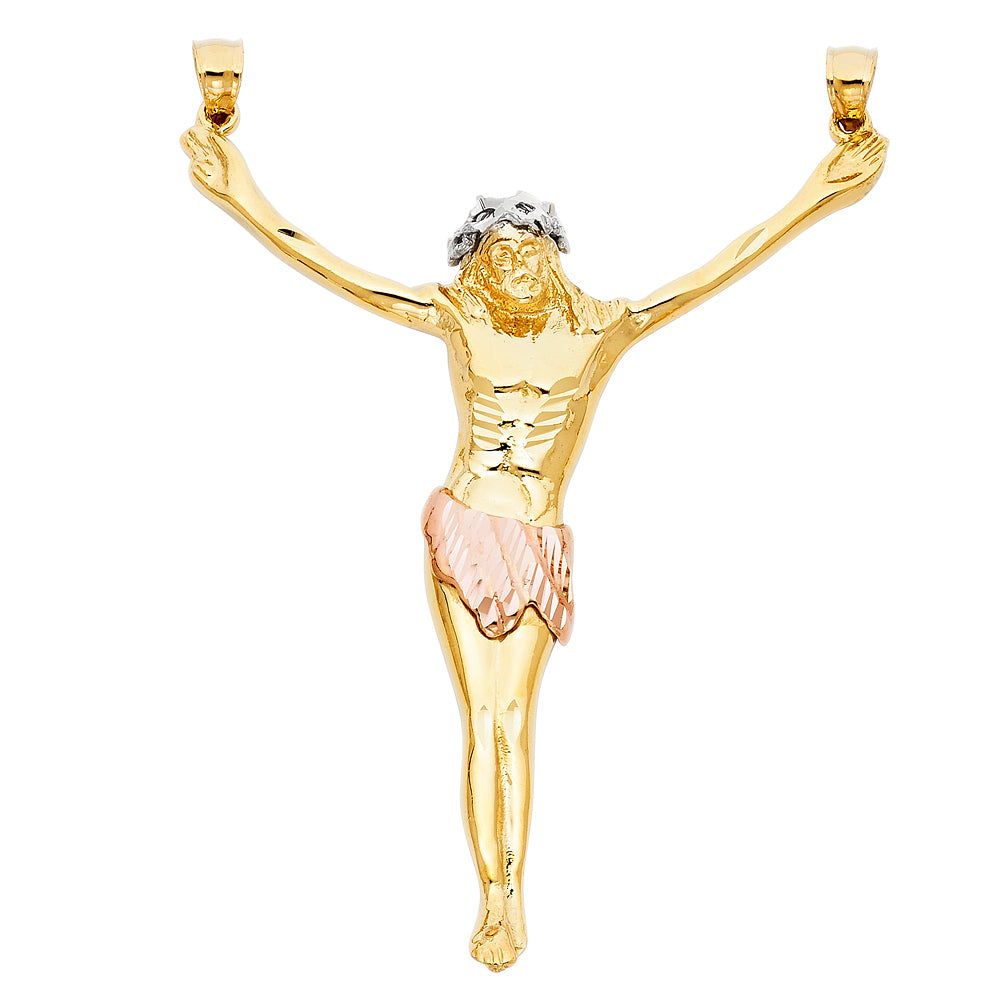 14K 3C JESUS CHRIST BODY PENDANT