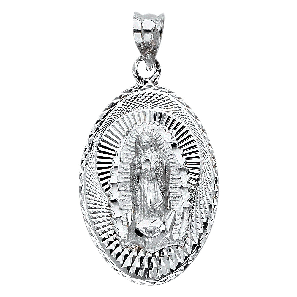 14KW OUR LADY OF GUADALUPE PENDANT