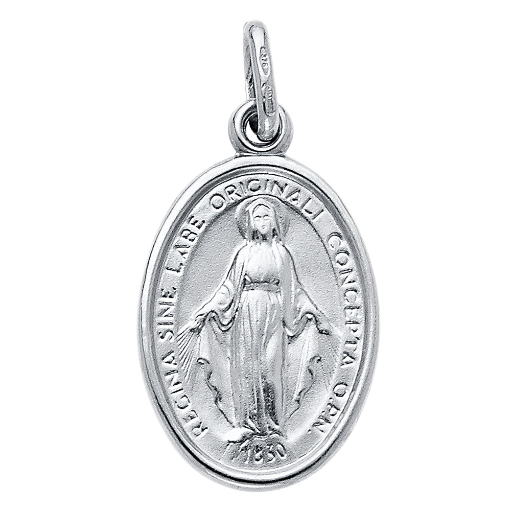 14KW VIRGIN MARY MEDAL