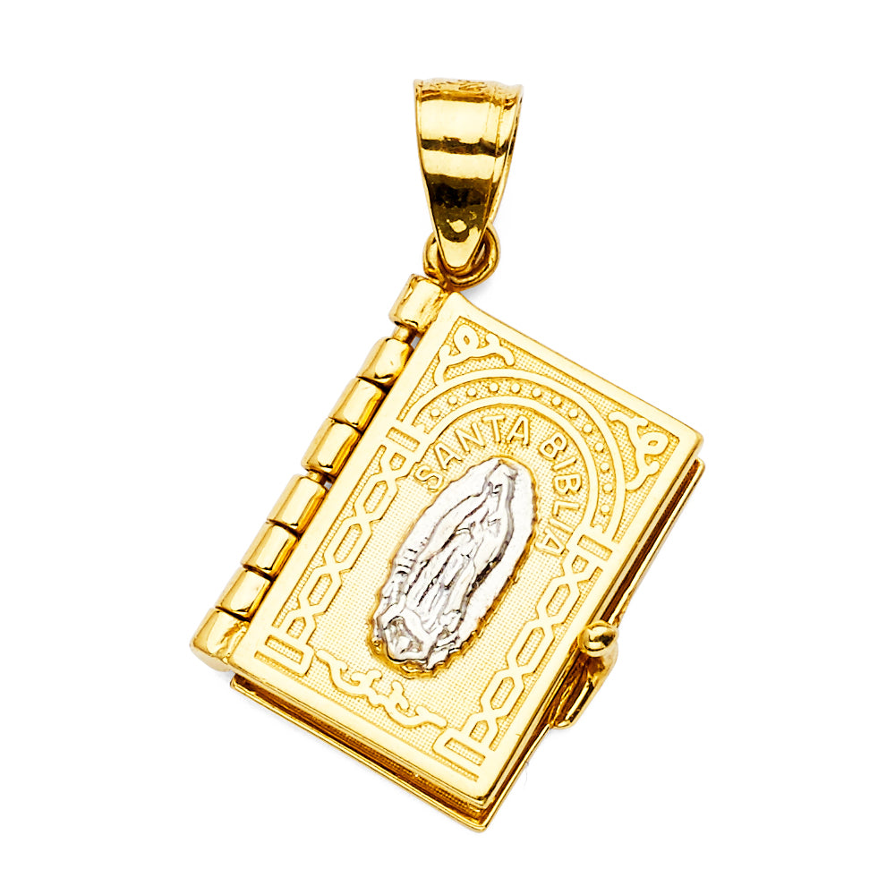 14K 2T BIBLE BOOK IN SPANISH