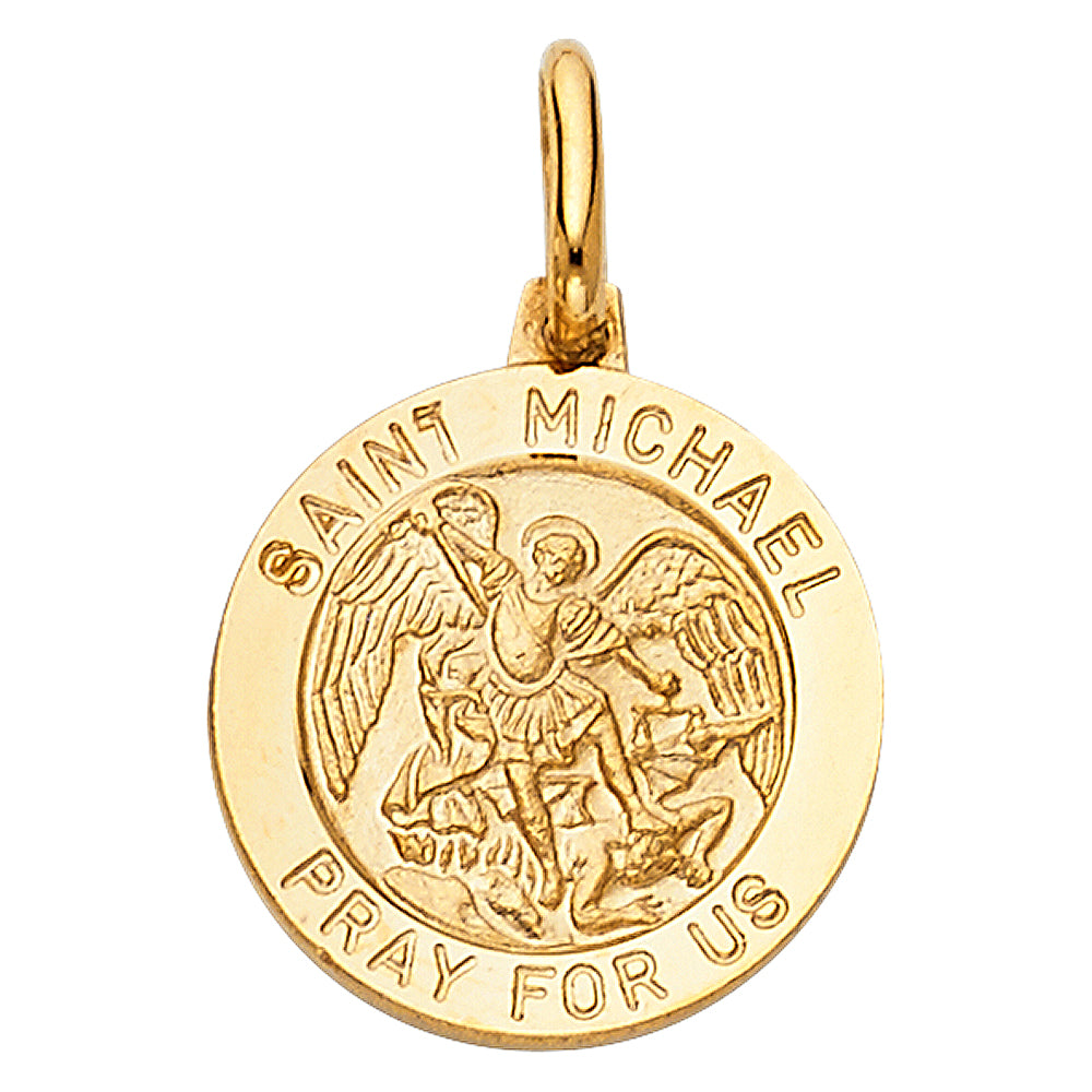 14KY ST. MICHAEL PENDANT (PT282)