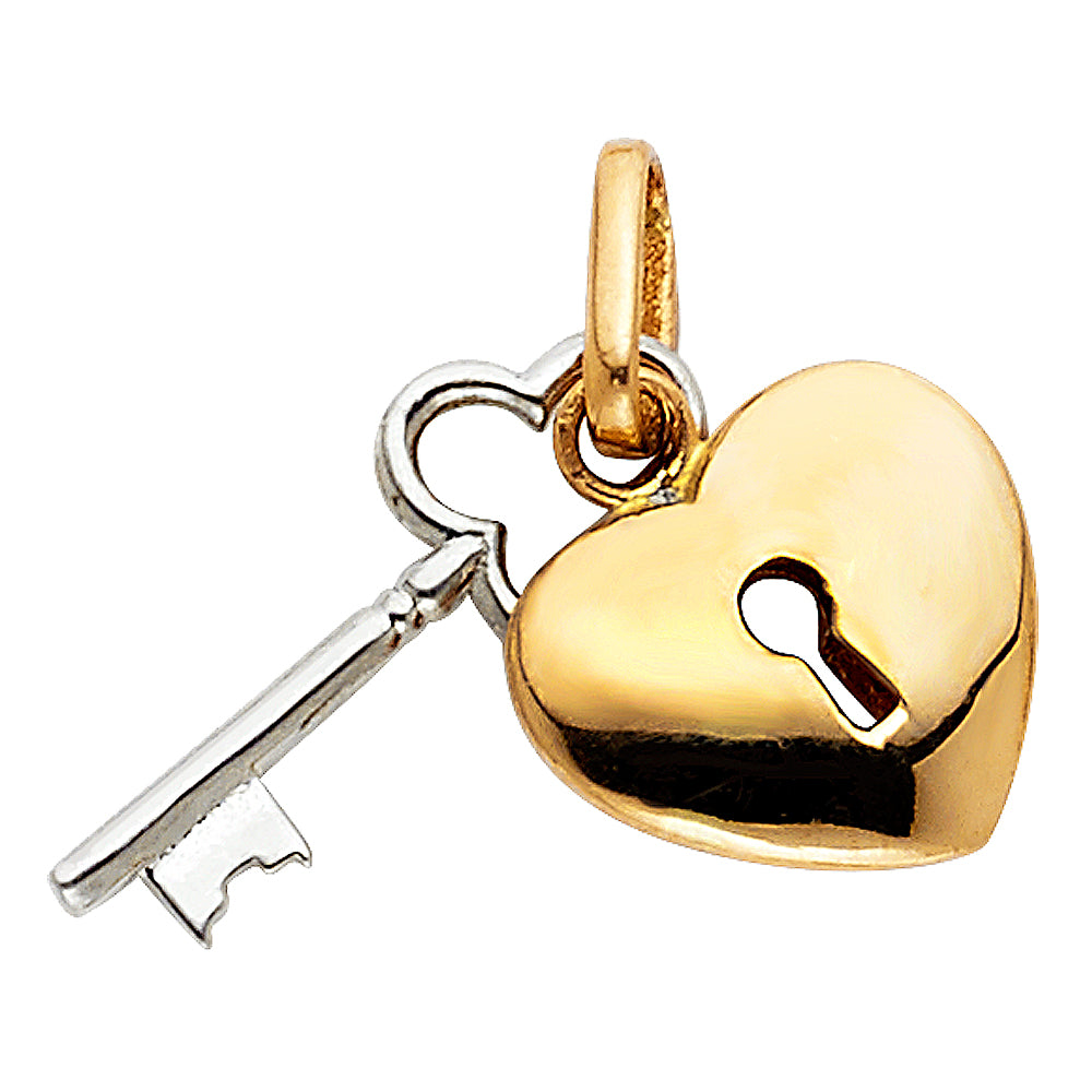 14KT KEY PENDANT