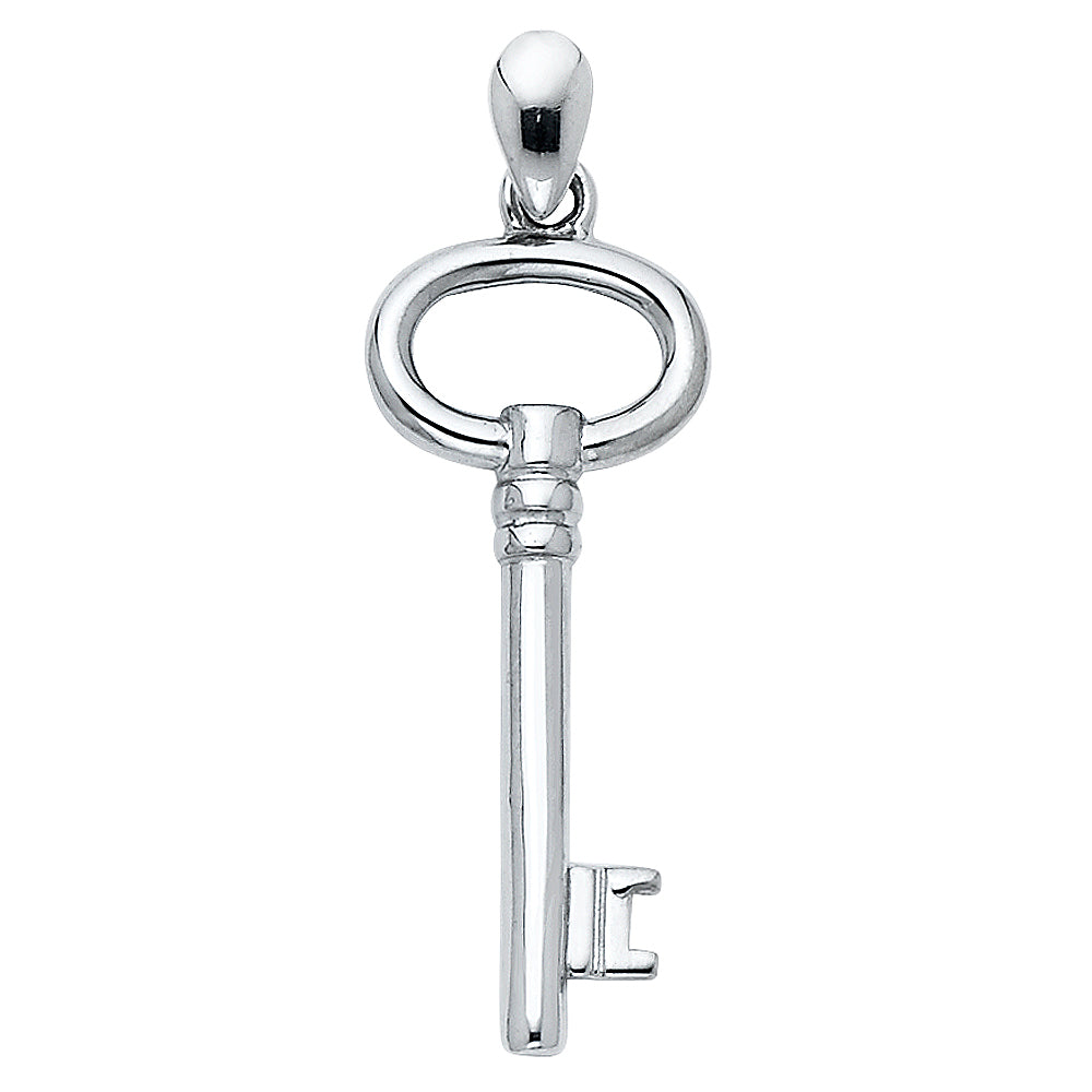 14KW KEY PENDANT