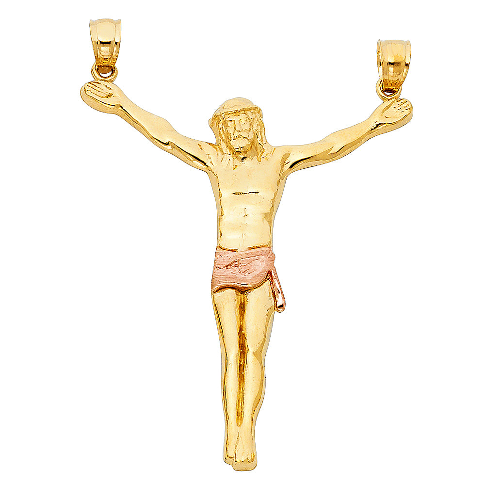 14K 2C JESUS CHRIST BODY (40X45MM)