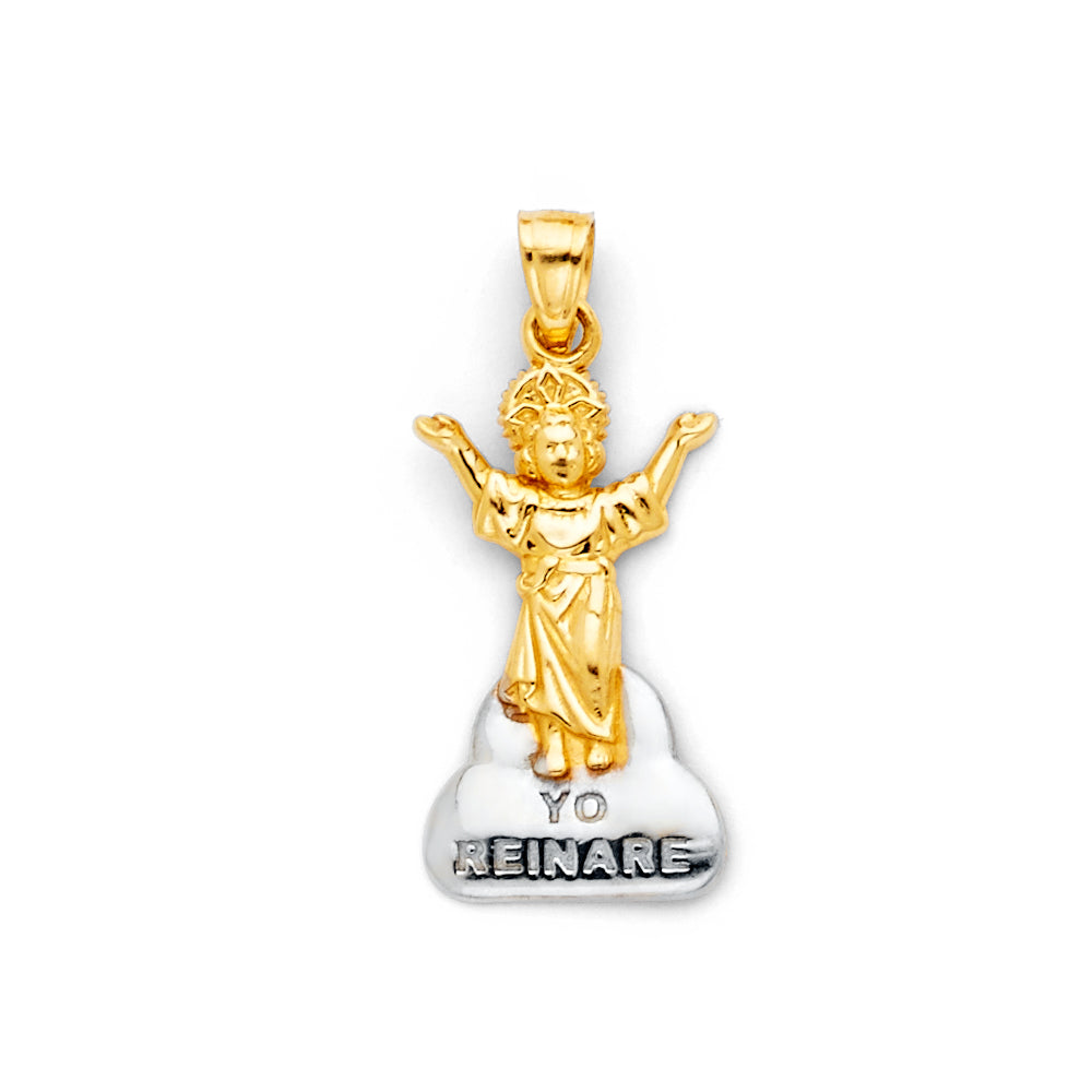 14K 2T RELIGIOUS PENDANT