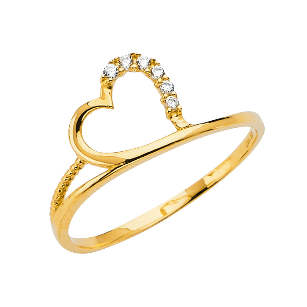 14KY CZ RING