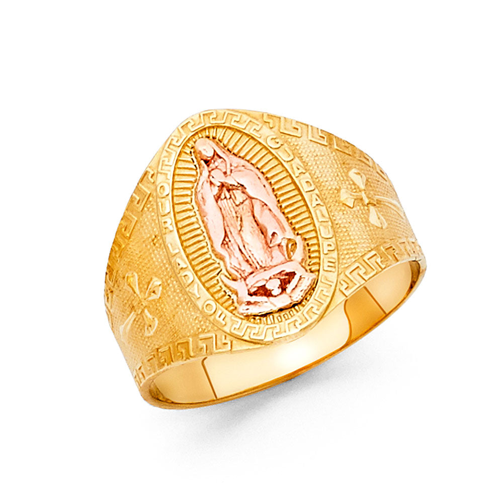 14K 2C GUADALUPE RING