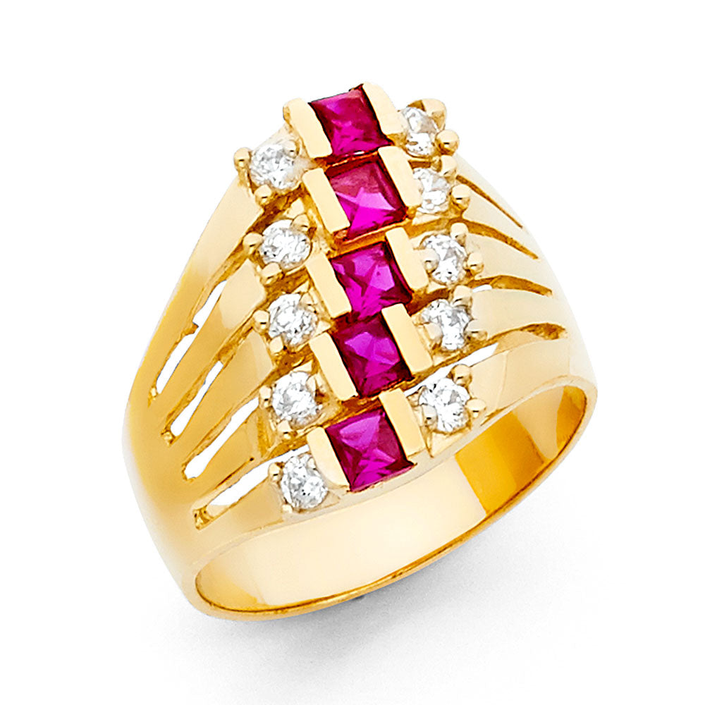 14KY CZ SEMANARIO RING