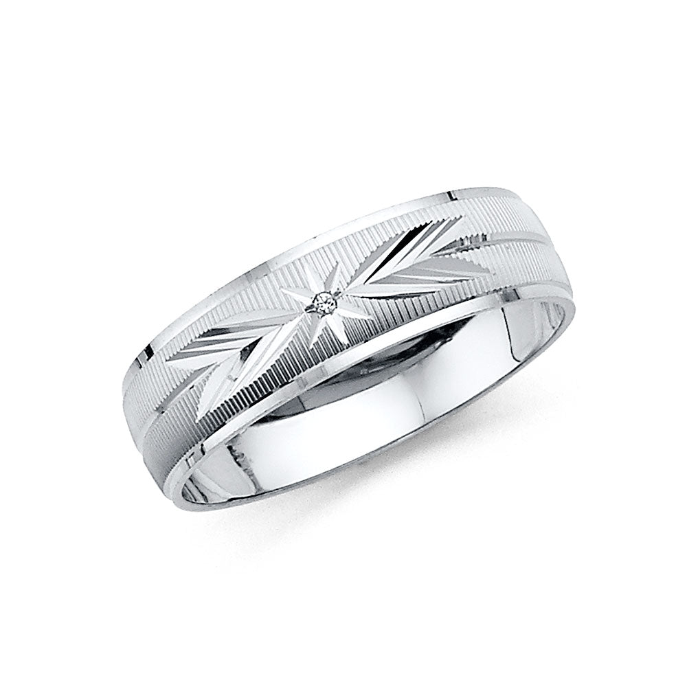 14KW MEN CZ WED BAND