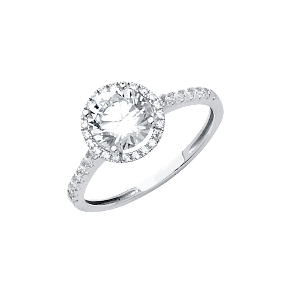 14KW CZ Engagement Ring / Set