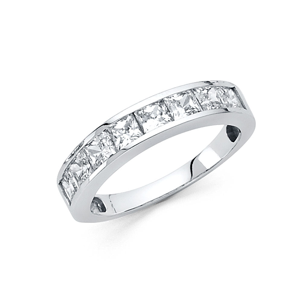 14KW CZ WEDDING BAND