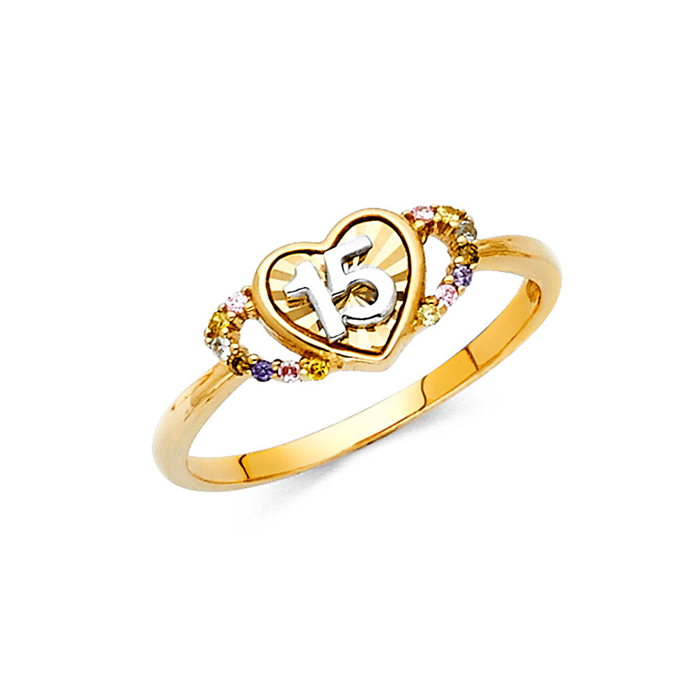 14K 2T RING