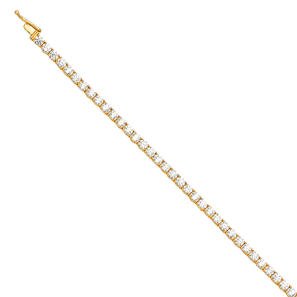 14KY Tennis Bracelet (2.25mm)