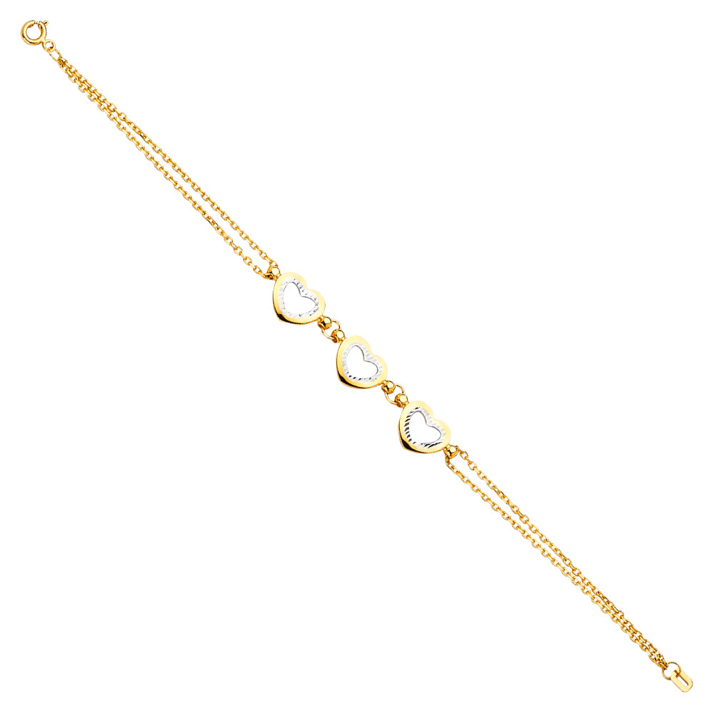 14KY Light Chain Bracelet