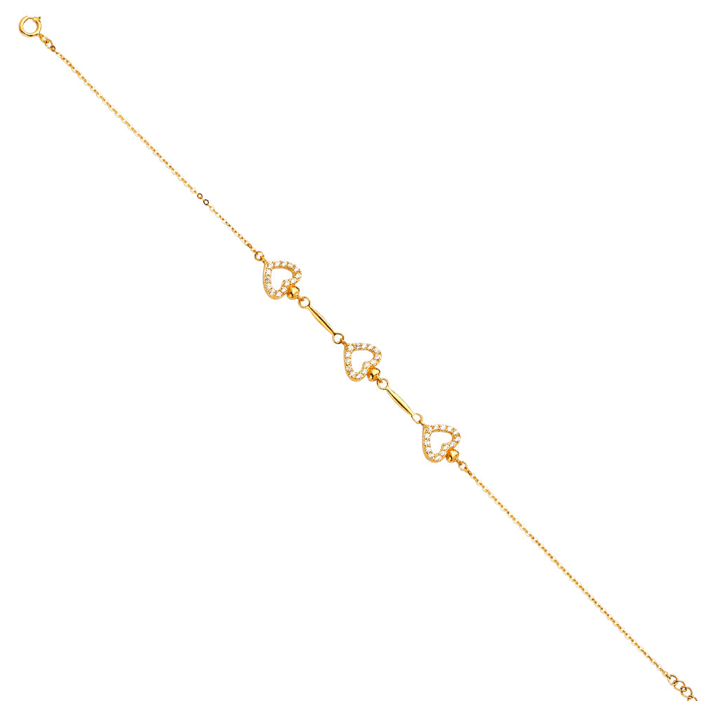 14KY Light Chain Bracelet
