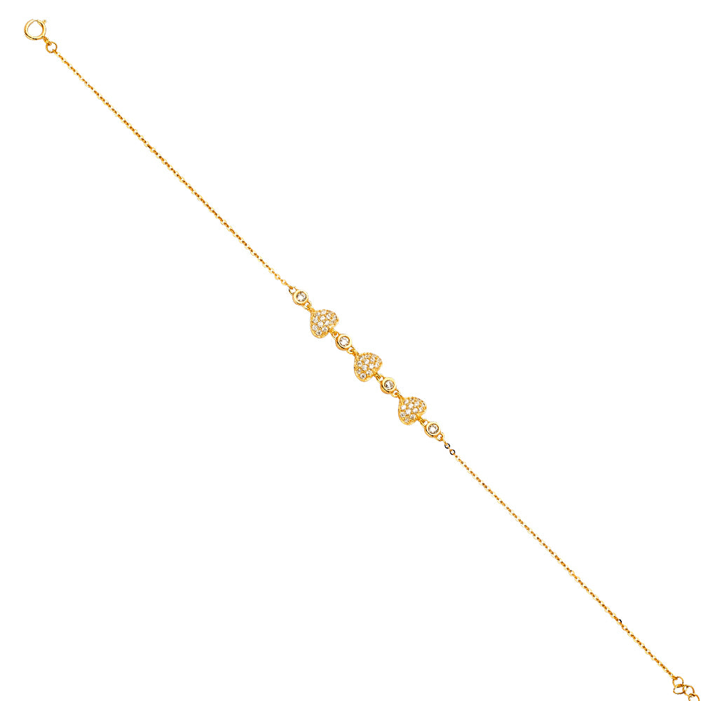 14KY Light Chain Bracelet