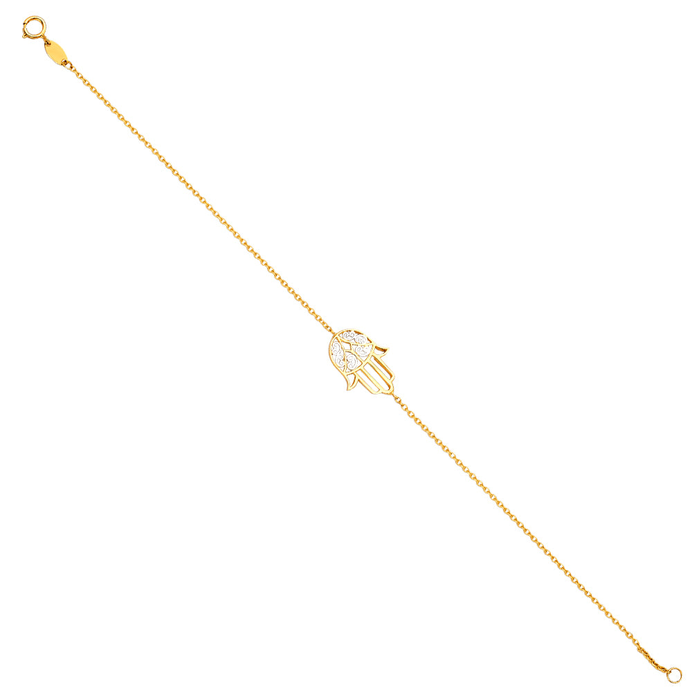 14KY Light Chain Bracelet