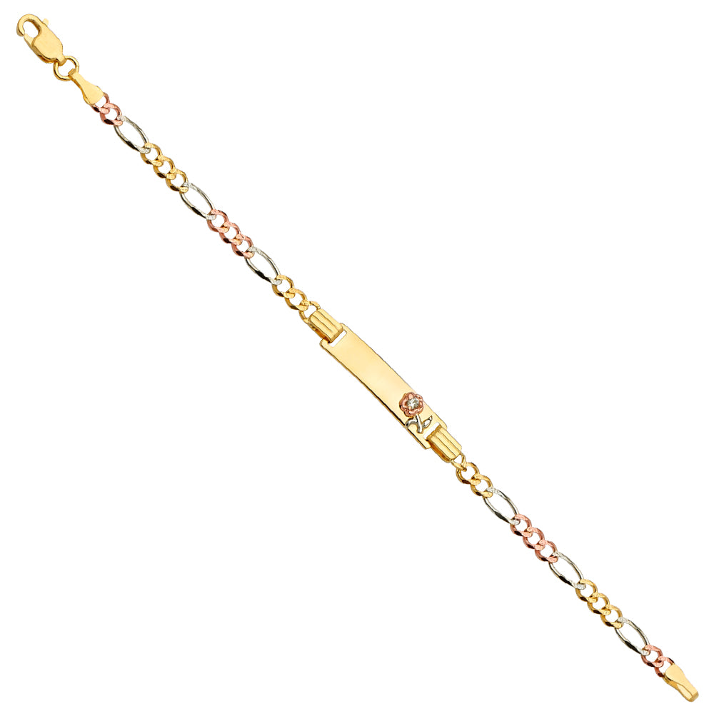 14K 3C FIGARO 3+1 080 FLOWER BID BR