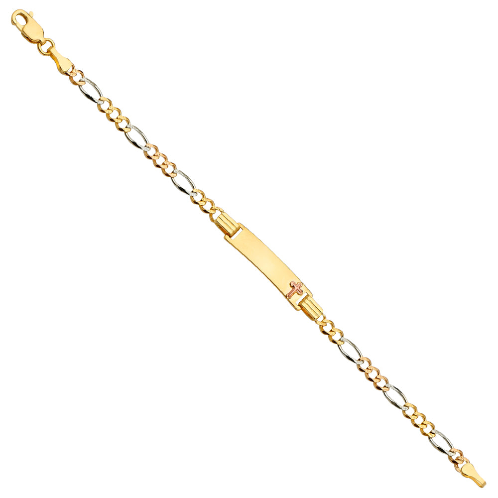 14K 3C FIGARO 3+1 080 CROSS BID BR