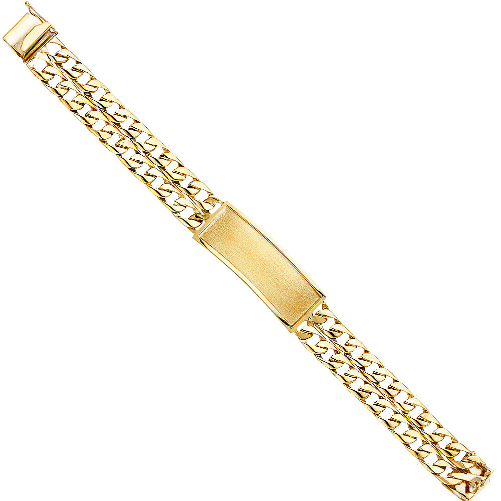 14KY 2L CUBAN LINK FID BRACE