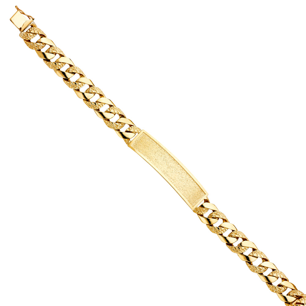 14KY NUG CUBAN LINK FID BRACE