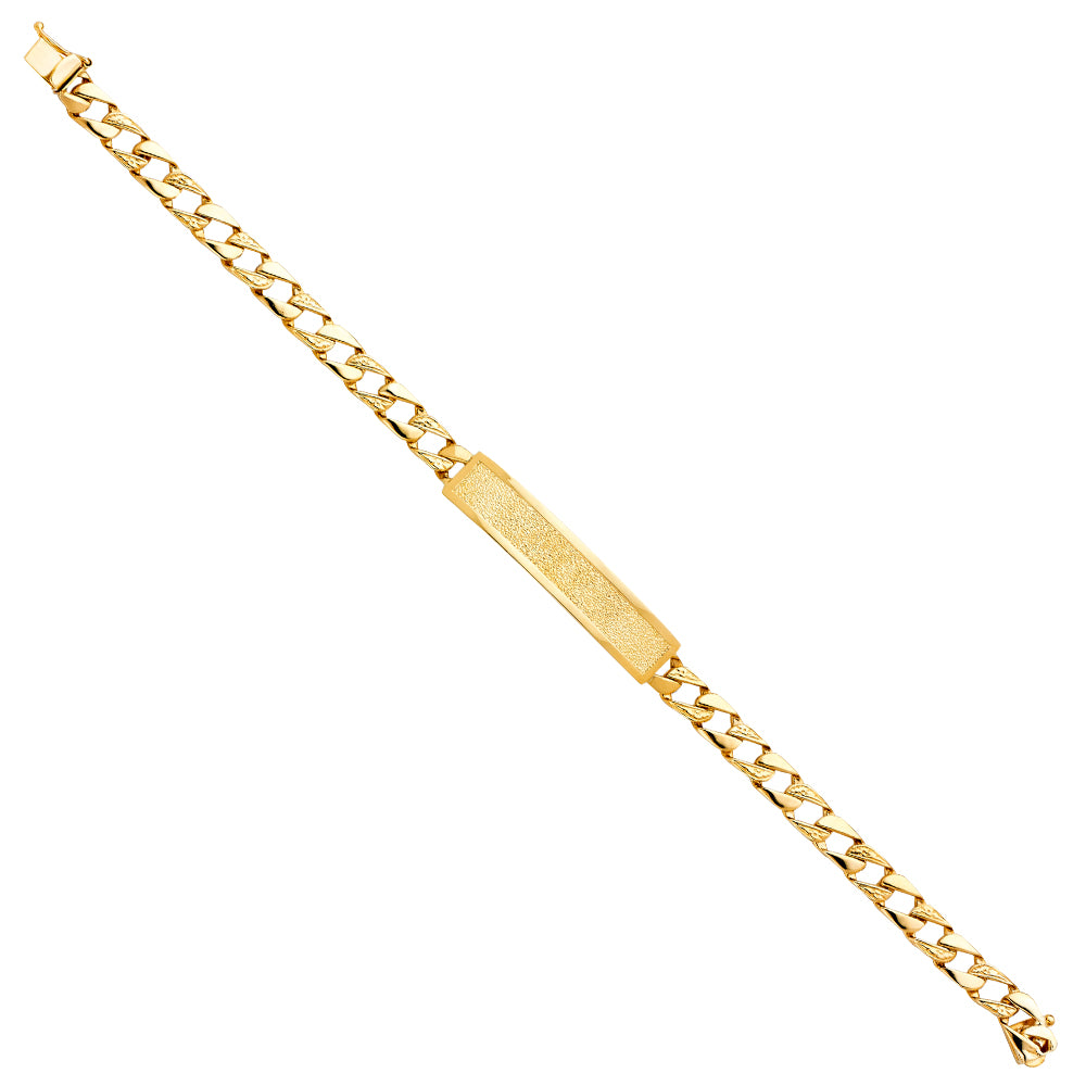 14KY NUG CUBAN LINK FID BRACE
