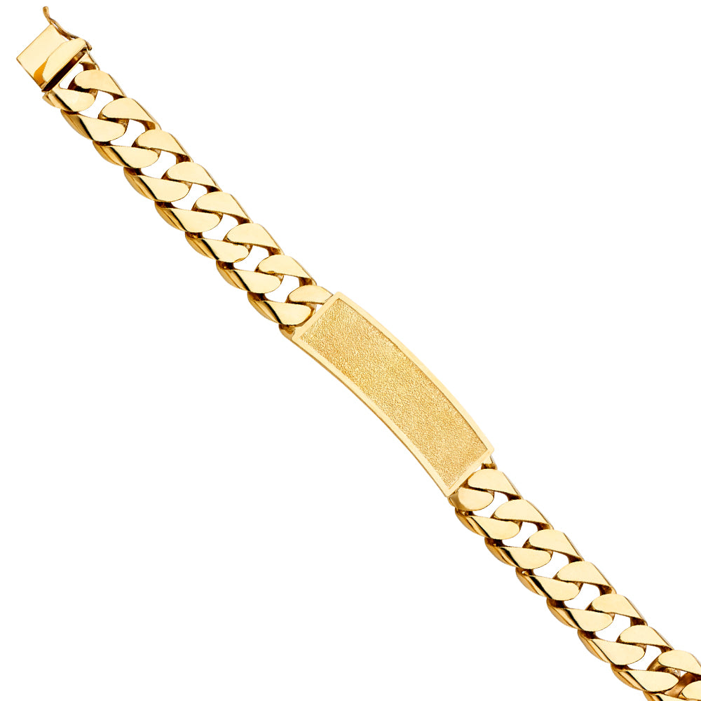 14KY CUBAN LINK FID BRACELET