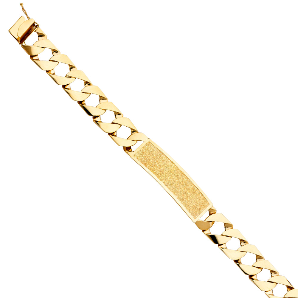14KY CUBAN LINK FID BRACELET