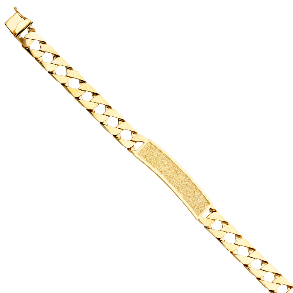 14KY CUBAN LINK FID BRACELET