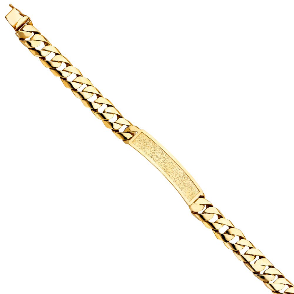 14KY CUBAN LINK FID BRACELET