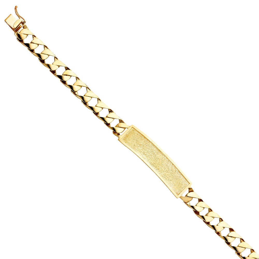 14KY CUBAN LINK FID BRACELET