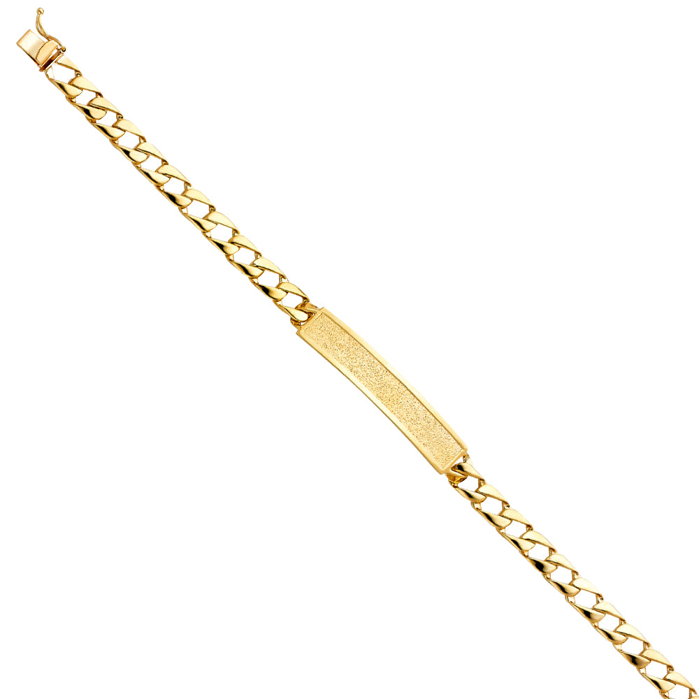 14KY CUBAN LINK FID BRACELET