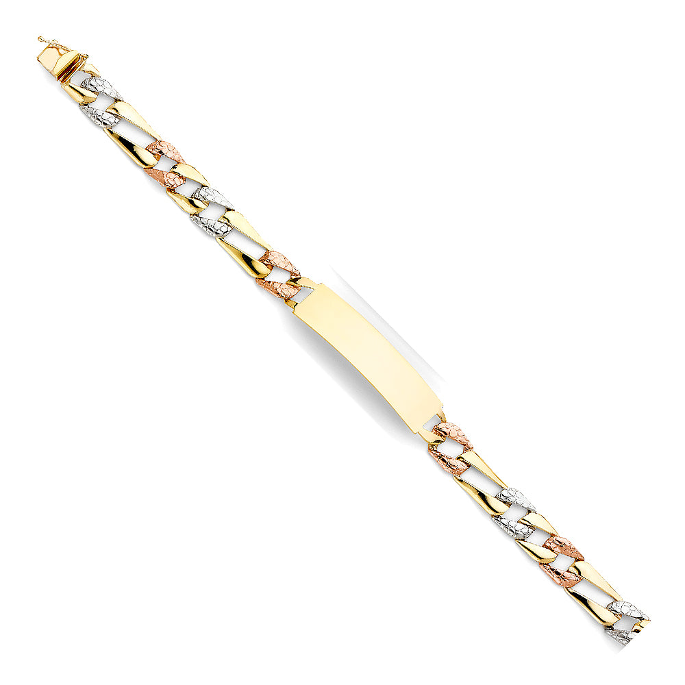 14K 3C STAMP FIG LINK ID BRACE