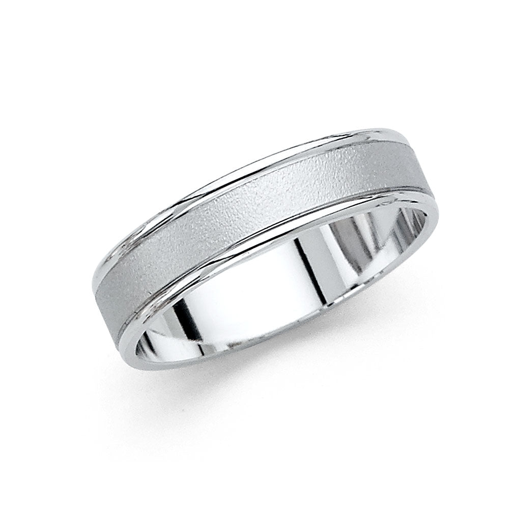 14KW 5MM SAND BST WED BAND