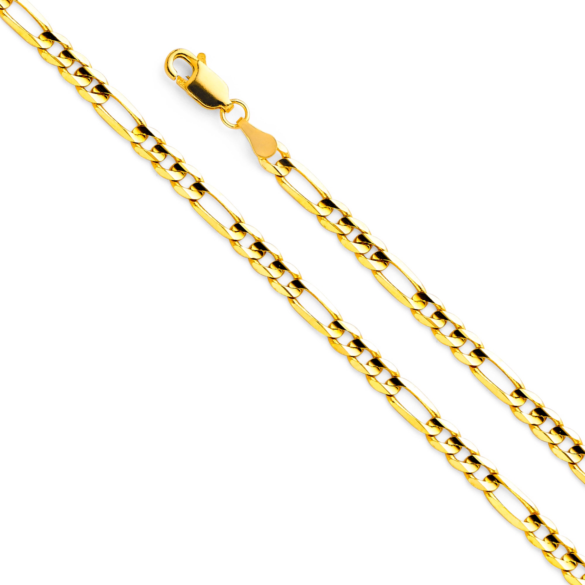 14KY 100(3.8MM) LIT FIGARO 3+1